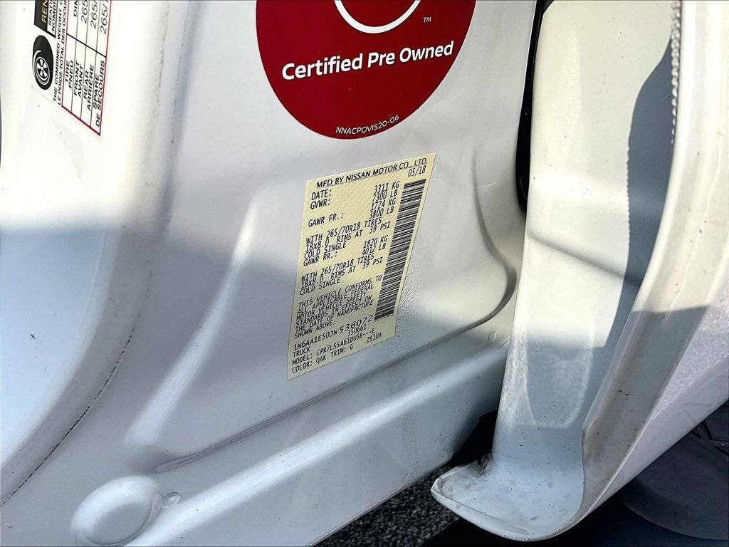 Used 2018 Nissan Titan SV w/ SV Convenience Package AWD/4WD image 36