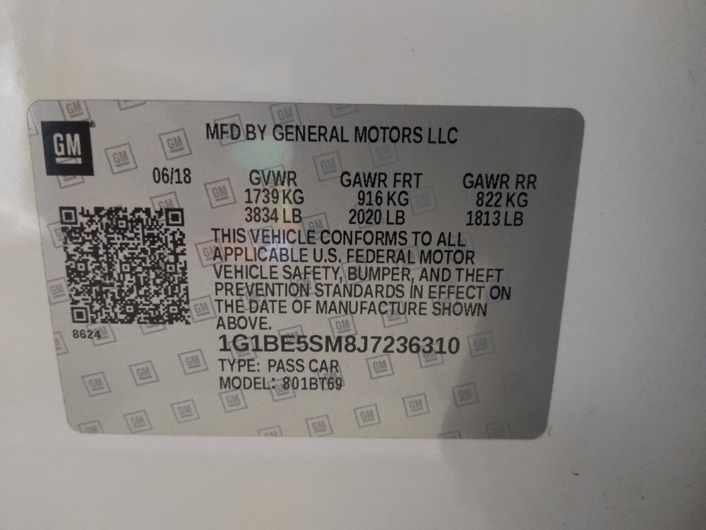 Used 2018 Chevrolet Cruze LT FWD image 33