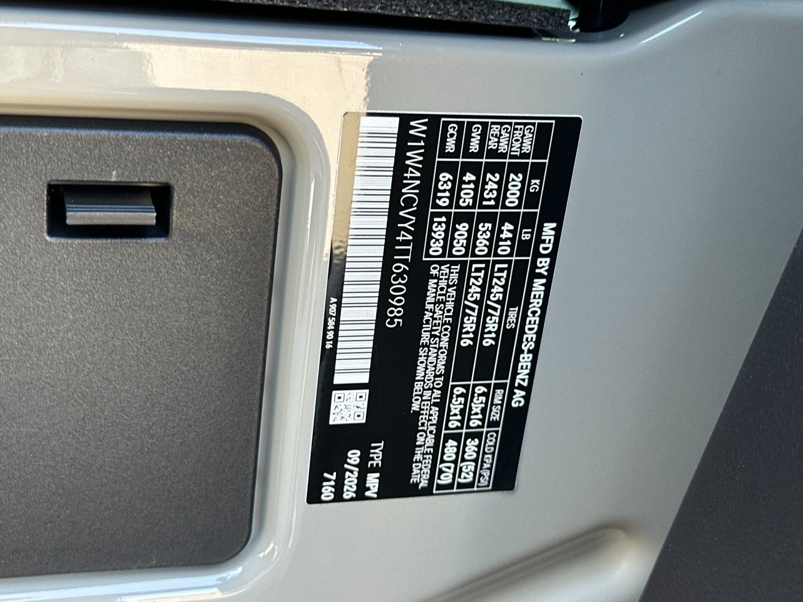 New 2026 Mercedes-Benz Sprinter 2500 image 34