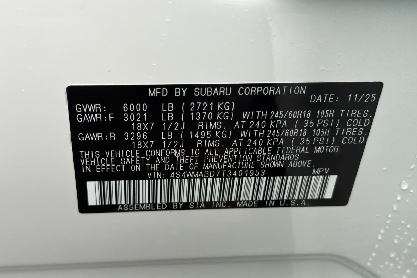 New 2026 Subaru Ascent Premium image 26