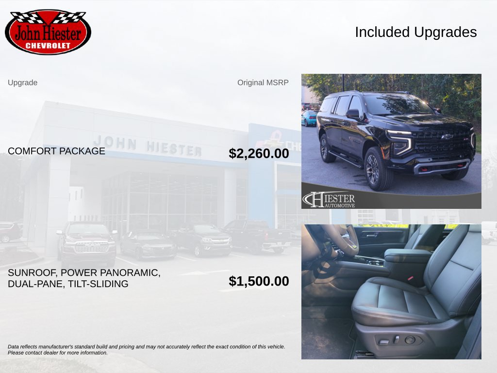 New 2027 Chevrolet Suburban Z71 w/ Comfort Package AWD/4WD image 4