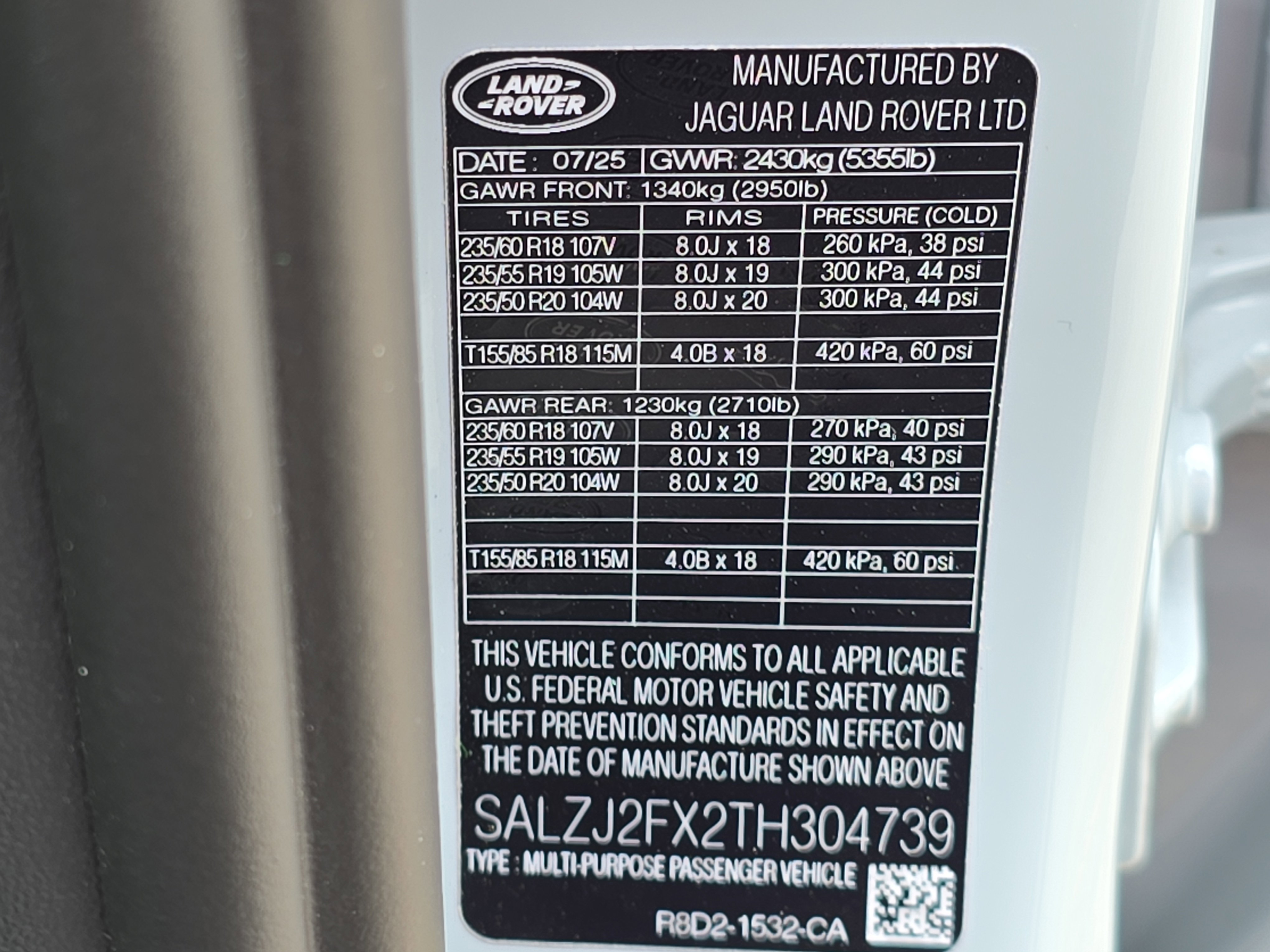 New 2026 Land Rover Range Rover Evoque S image 36