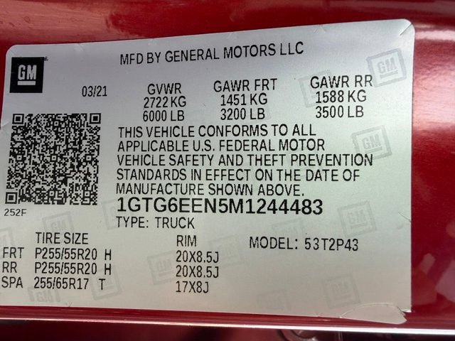 Used 2021 GMC Canyon Denali AWD/4WD image 45