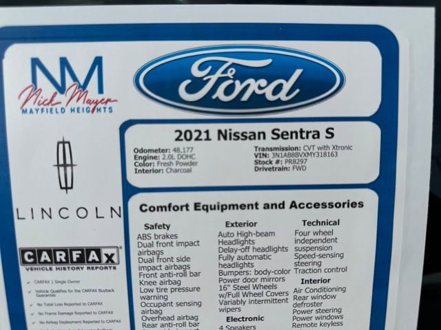 Used 2021 Nissan Sentra S image 34