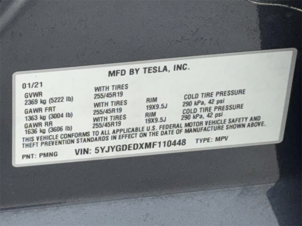 Used 2021 Tesla Model Y 2WD image 59