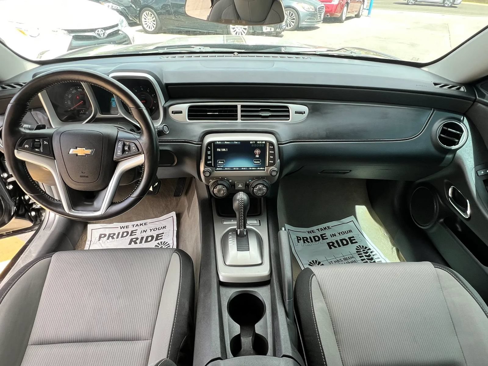 Used 2015 Chevrolet Camaro LT w/ Silver Rally Stripe Package RWD image 15
