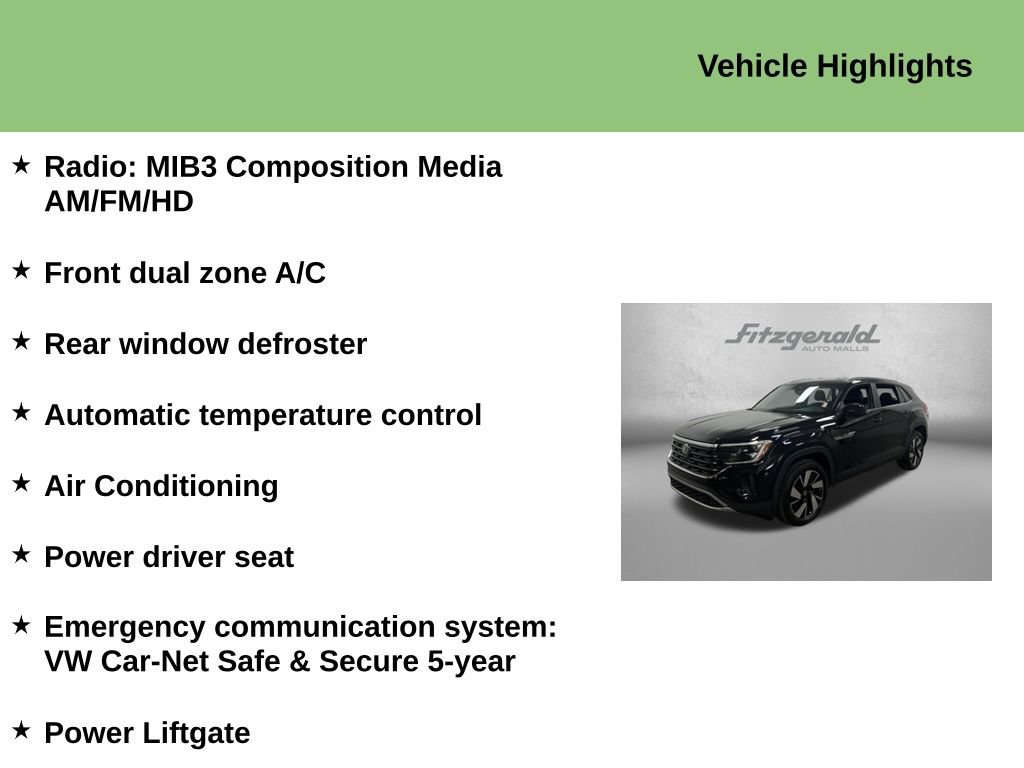 Used 2024 Volkswagen Atlas Cross Sport SE FWD image 9