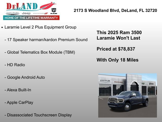 New 2025 RAM 3500 Laramie image 30