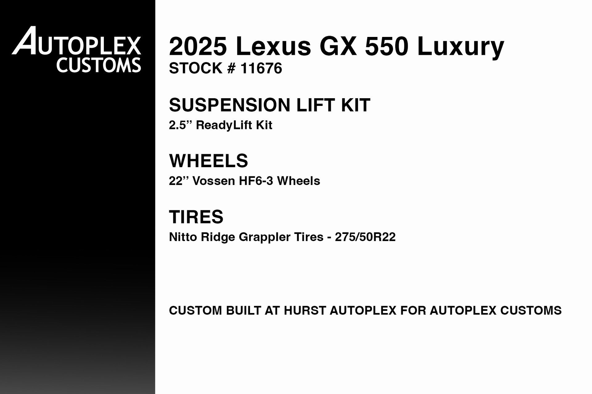 Used 2025 Lexus GX 550 550 Luxury w/ Cold Area Package image 2