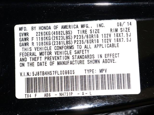 Used 2015 Acura RDX AWD w/ Technology Package image 38