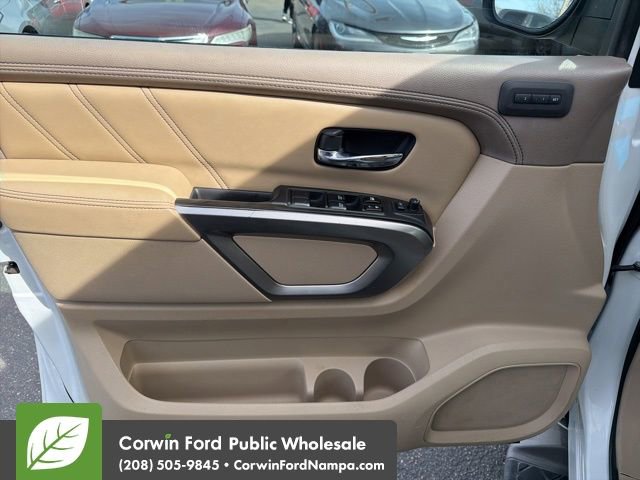 Used 2015 Nissan Armada Platinum w/ 2nd Row Captain Seat Package image 14