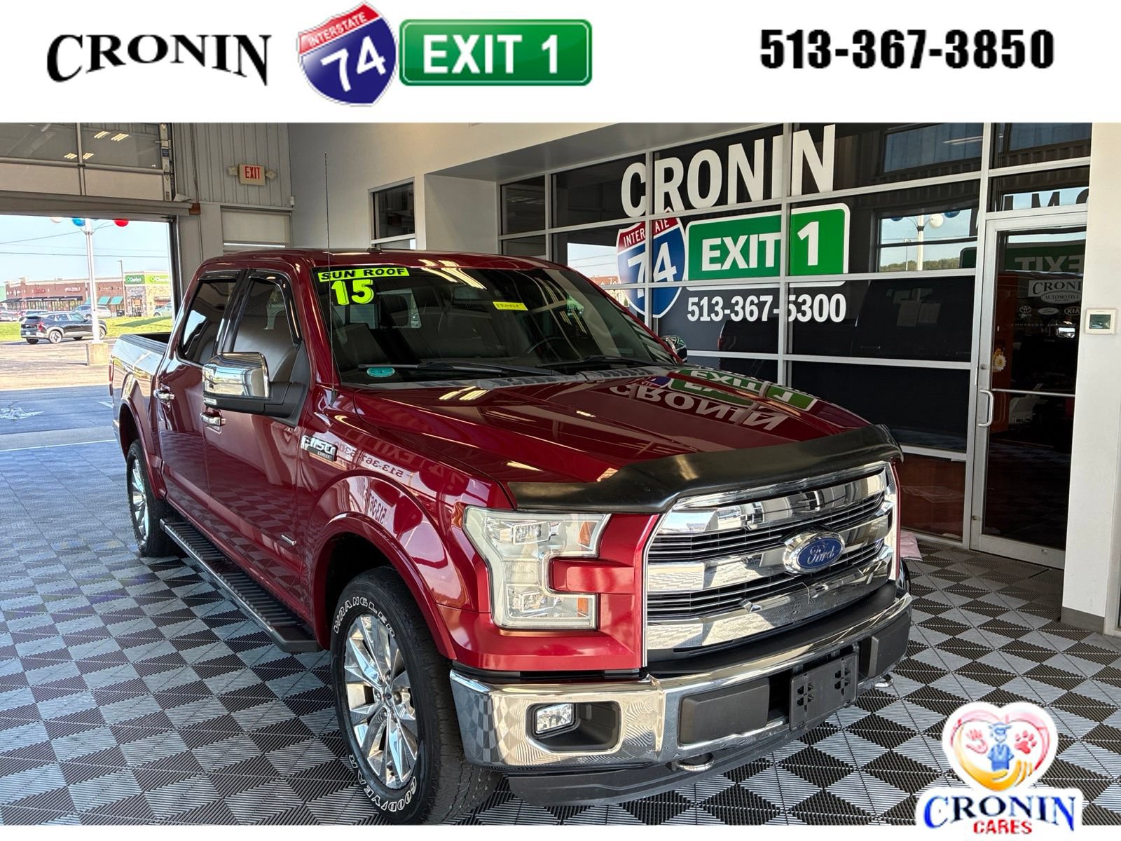 Used 2015 Ford F150 Lariat w/ Equipment Group 502A Luxury AWD/4WD image 1