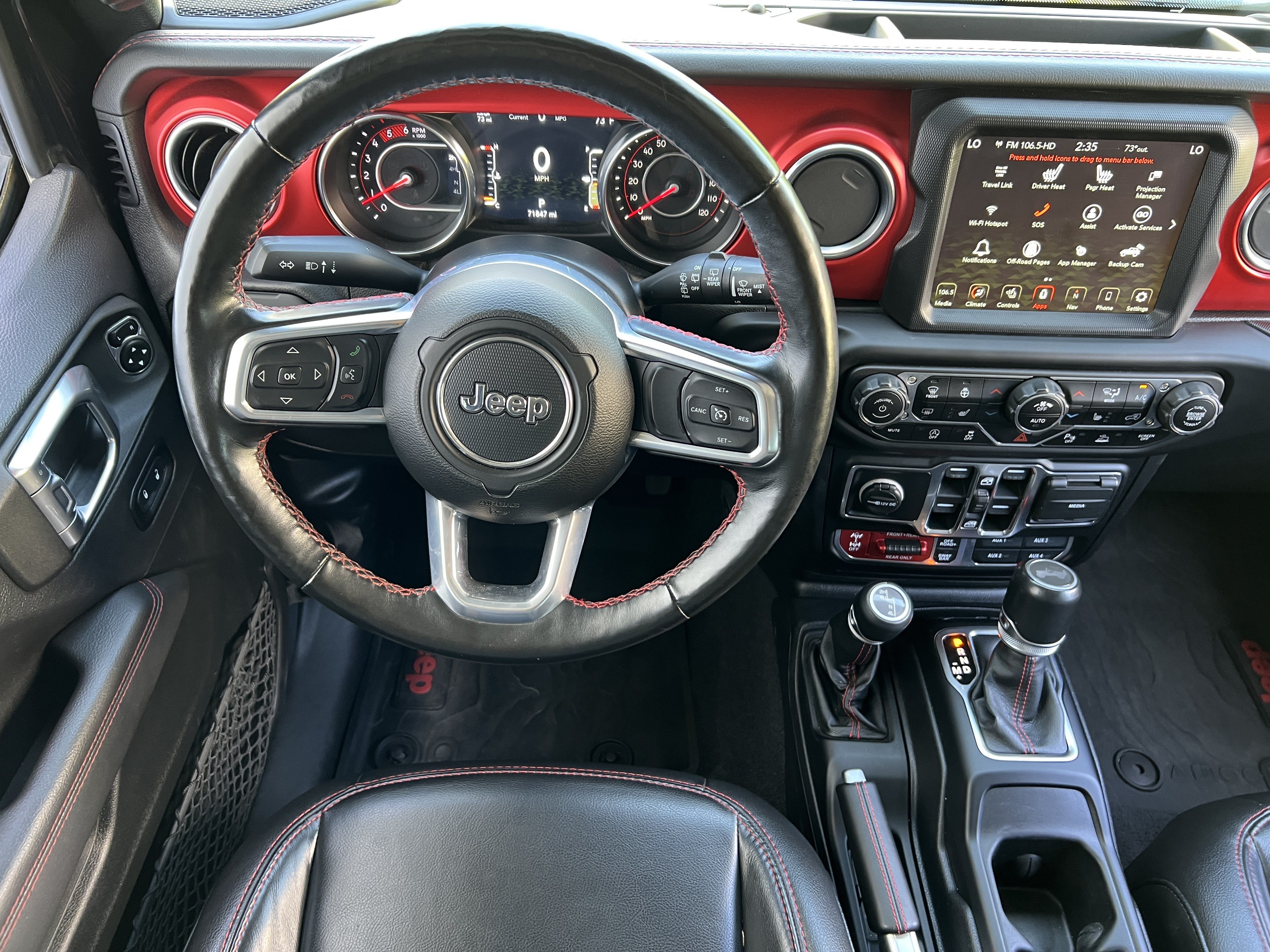 Used 2021 Jeep Wrangler Unlimited Rubicon w/ Uconnect 4C Nav & Sound Group AWD/4WD image 33