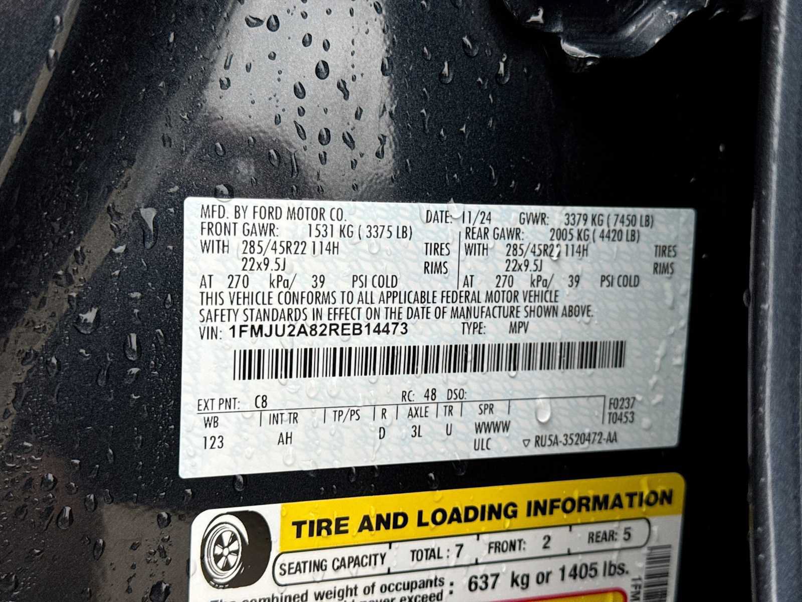 Certified 2024 Ford Expedition Limited AWD/4WD image 37