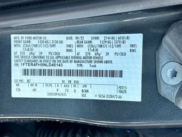 Certified 2022 Ford Ranger XLT w/ Tremor Off-Road Package image 34