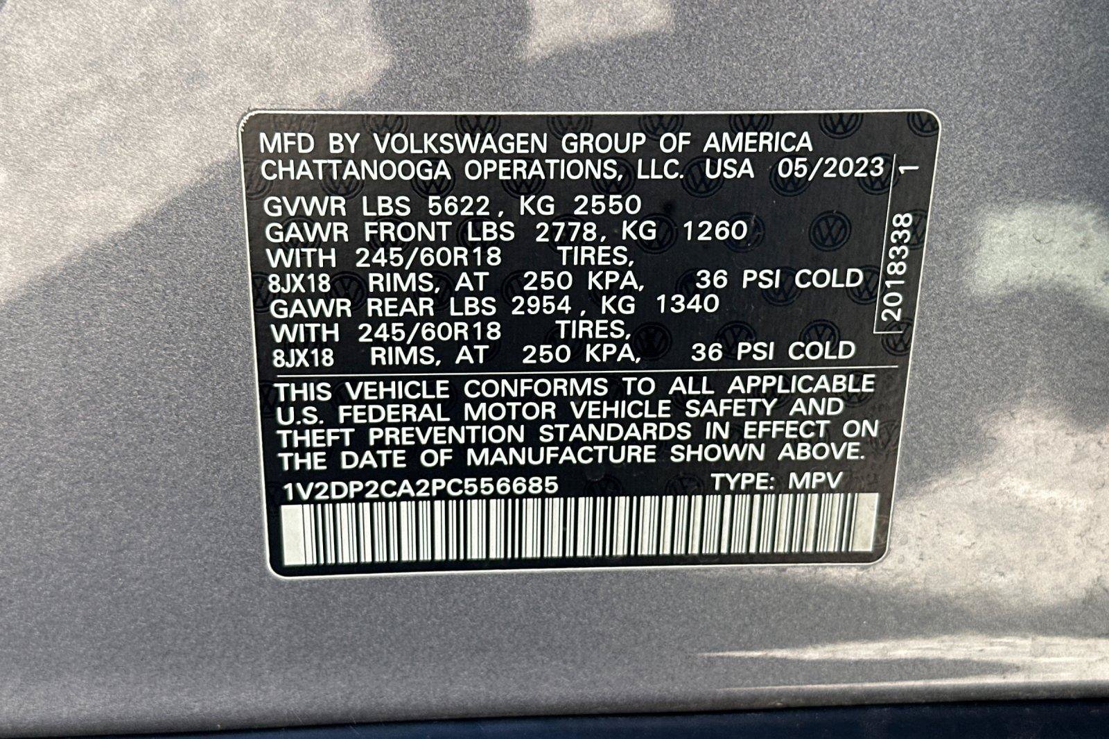 Used 2023 Volkswagen Atlas SE FWD image 28