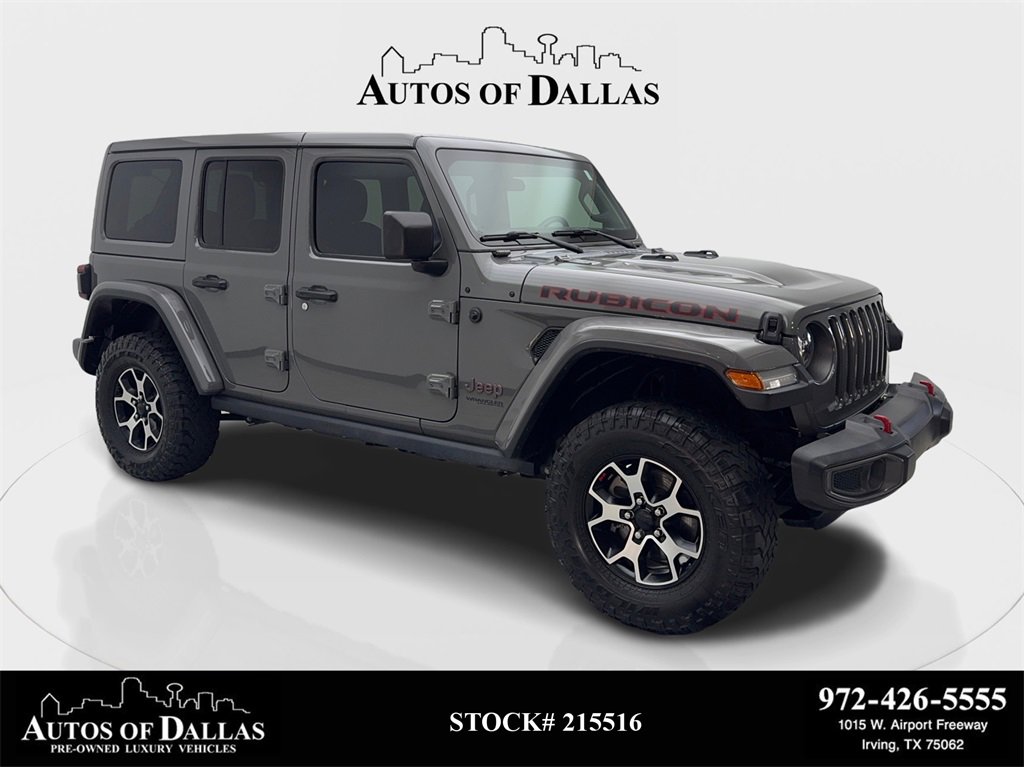 Used 2020 Jeep Wrangler Unlimited Rubicon w/ LED Lighting Group