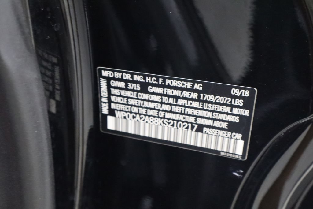 Used 2019 Porsche 718 Boxster RWD image 39