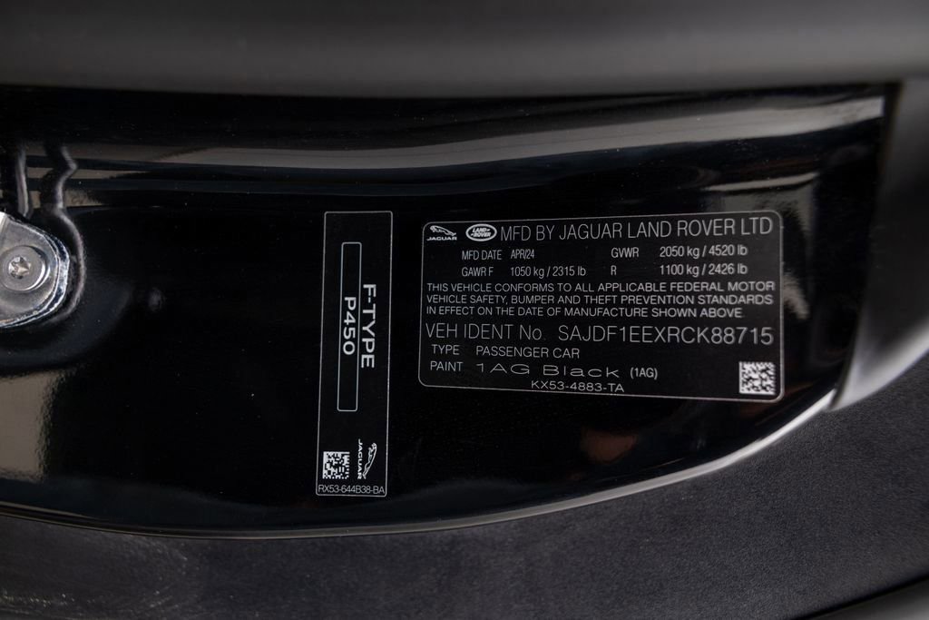 Used 2024 Jaguar F-TYPE R-Dynamic RWD image 32