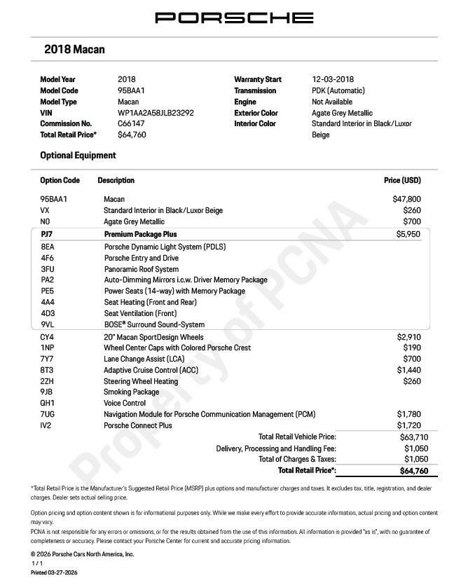 Used 2018 Porsche Macan image 40