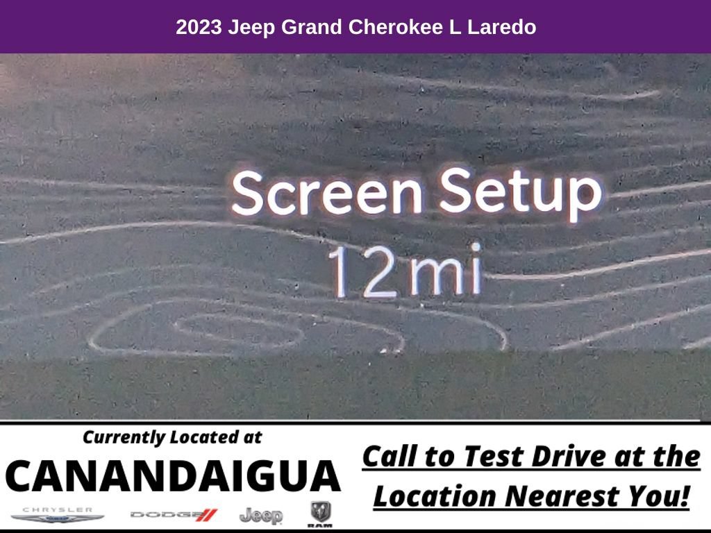 New 2023 Jeep Grand Cherokee L Laredo AWD/4WD image 31
