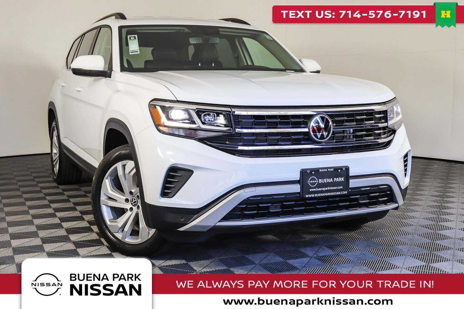 Used 2022 Volkswagen Atlas SE