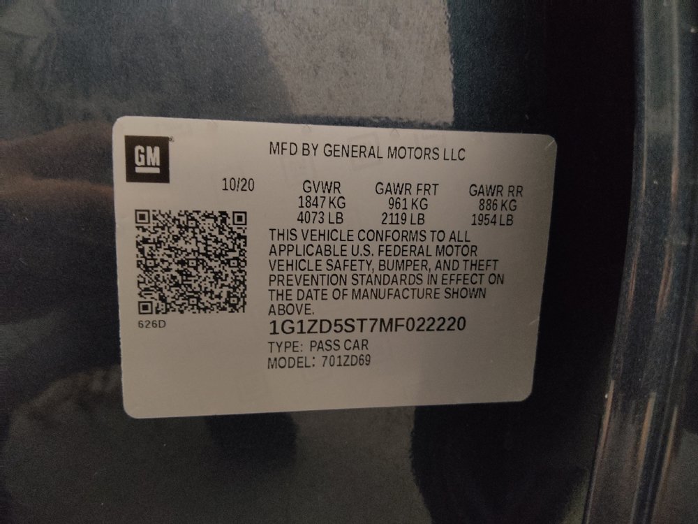 Used 2021 Chevrolet Malibu LT FWD image 33