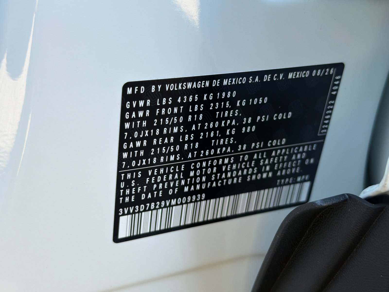New 2027 Volkswagen Taos SE FWD image 27
