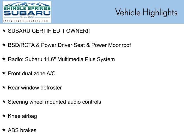 Certified 2025 Subaru Crosstrek 2.5i Sport image 34