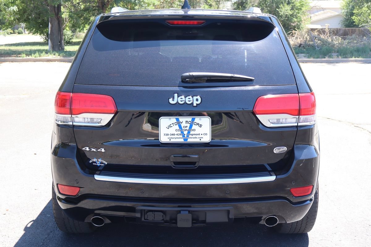 Used 2018 Jeep Grand Cherokee Overland AWD/4WD image 6
