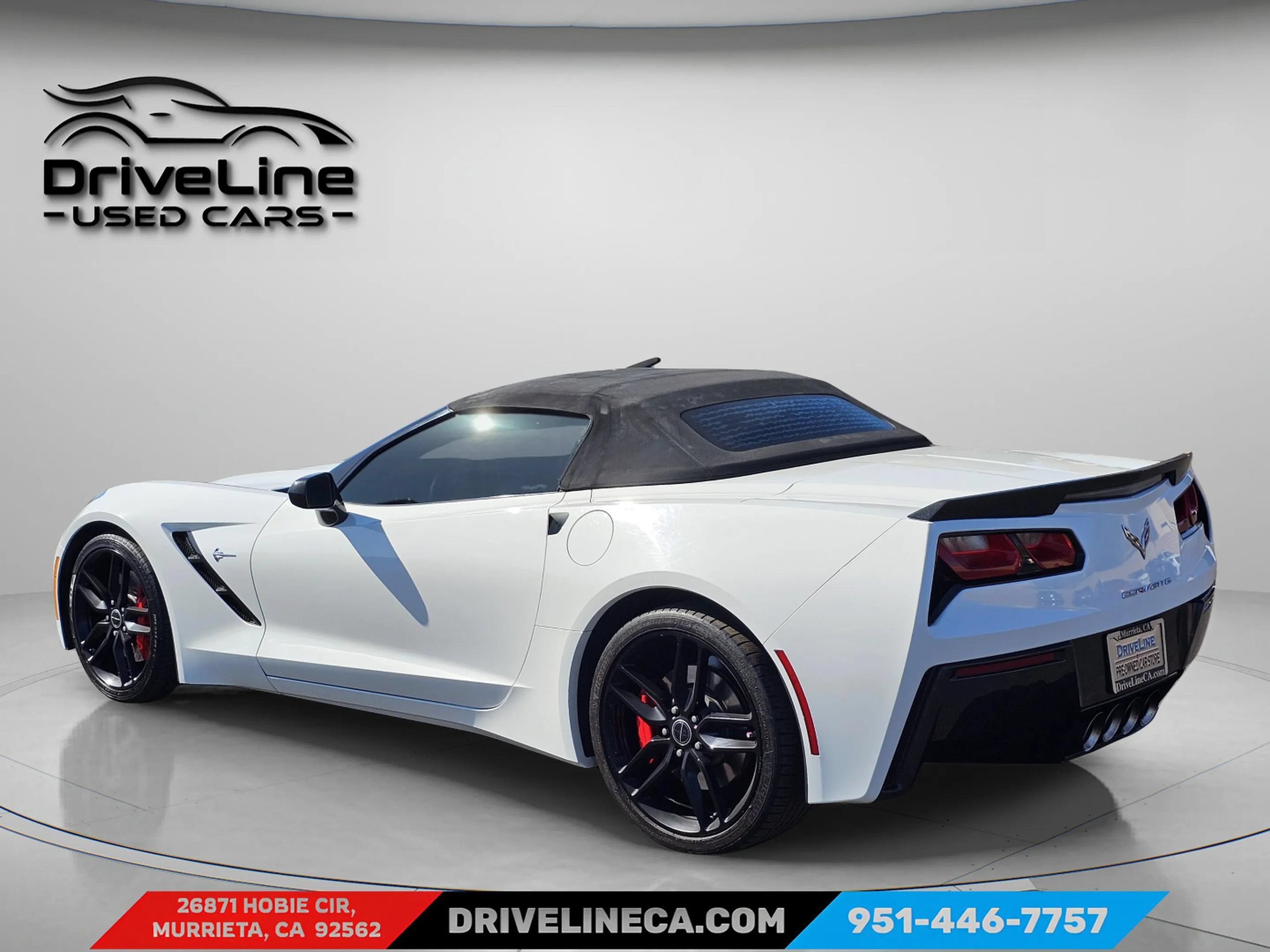 Used 2014 Chevrolet Corvette Stingray Convertible w/ 3LT Preferred Equipment Group RWD image 12