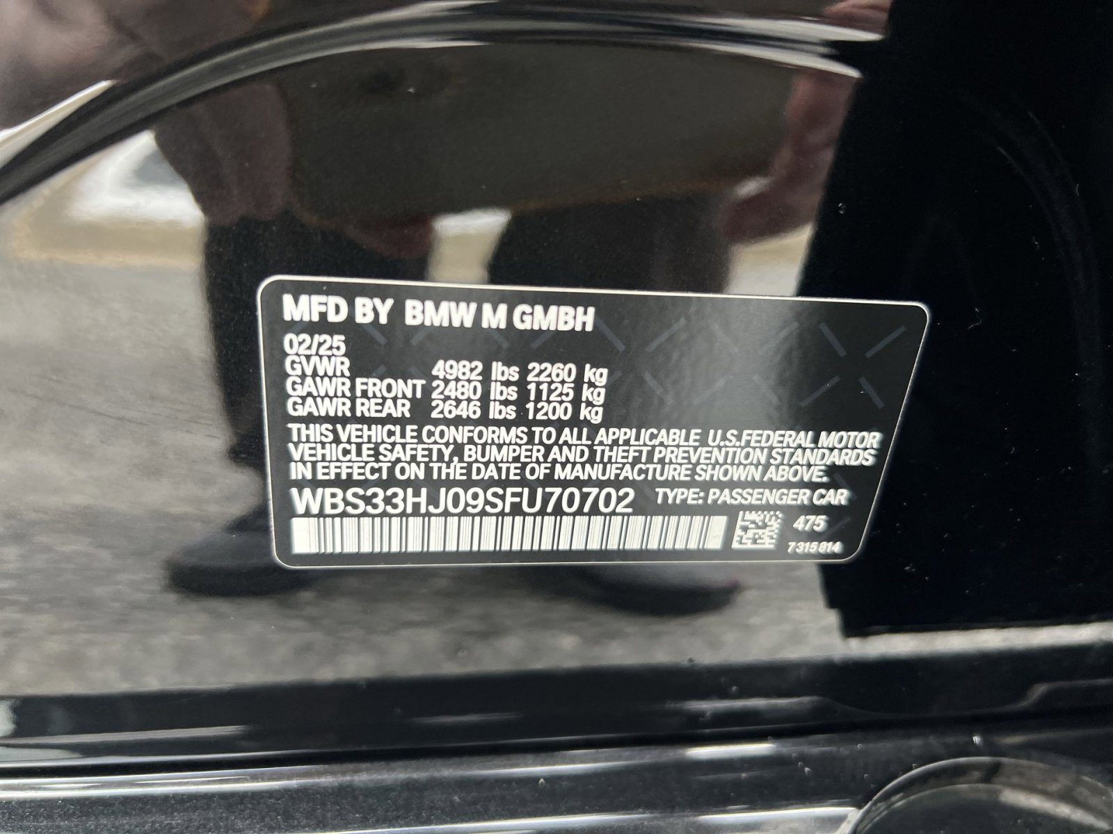 Used 2025 BMW M3 Competition image 28