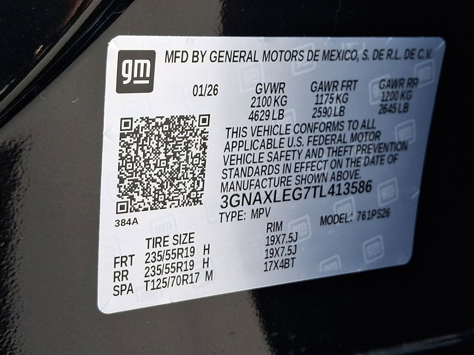 New 2026 Chevrolet Equinox RS w/ Convenience Package III image 18