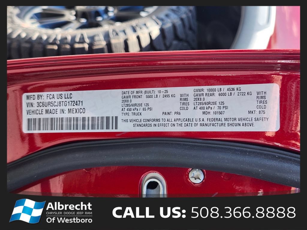 New 2026 RAM 2500 Warlock AWD/4WD image 33