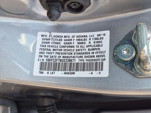 Used 2016 Honda Civic EX image 23