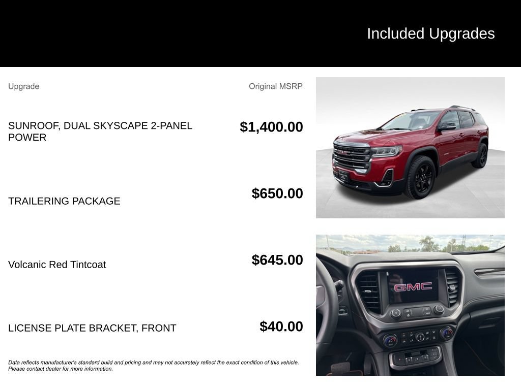 Used 2023 GMC Acadia AT4 w/ Trailering Package AWD/4WD image 7