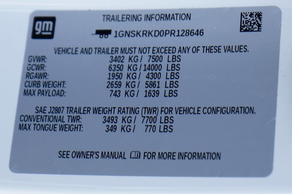 Used 2023 Chevrolet Tahoe RST AWD/4WD image 54