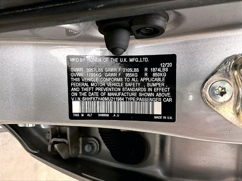 Used 2021 Honda Civic Sport image 19