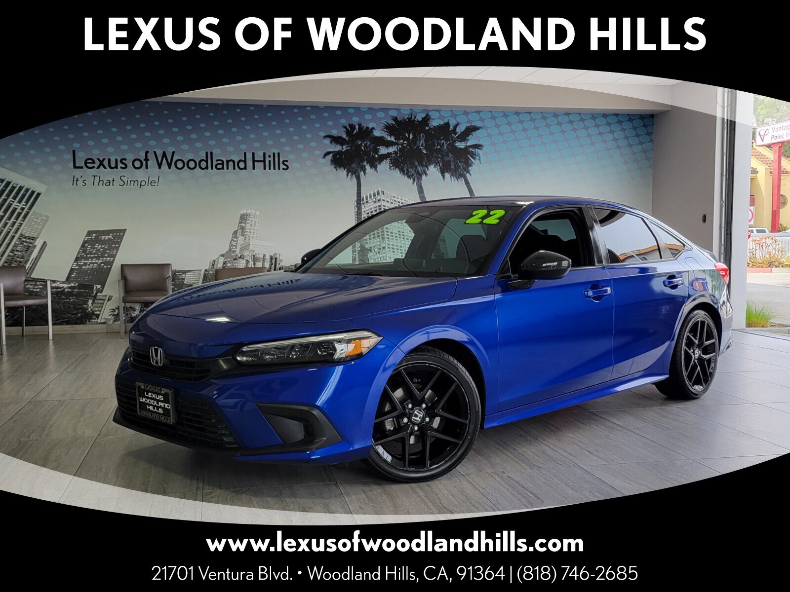 Used 2022 Honda Civic Sport image 1