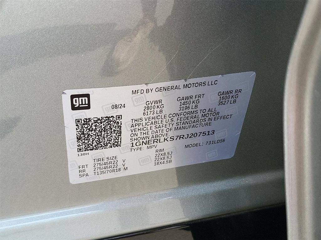Certified 2024 Chevrolet Traverse RS w/ LPO, Floor Liner Package FWD image 27
