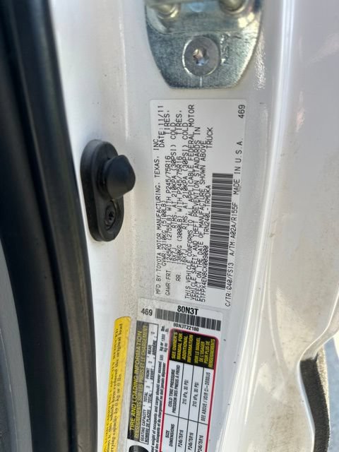 Used 2012 Toyota Tacoma 4x4 Regular Cab image 11