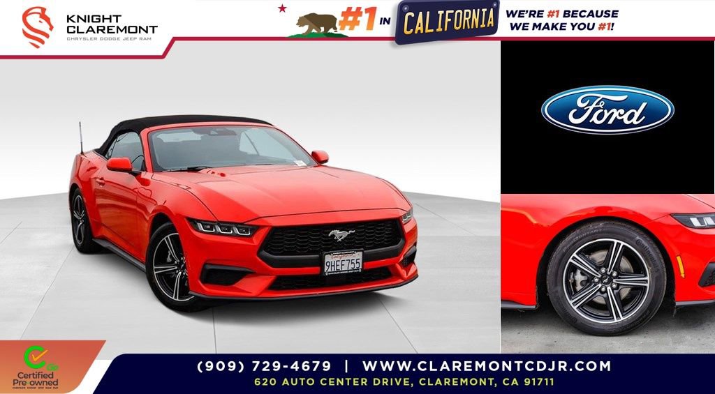 Used 2024 Ford Mustang EcoBoost image 1