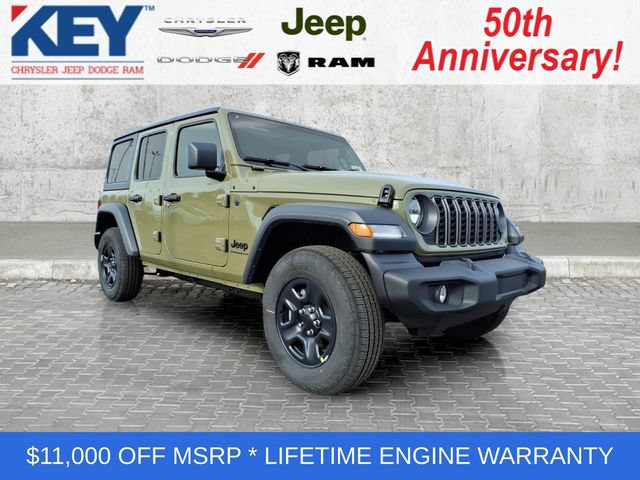 New 2026 Jeep Wrangler Unlimited Sport