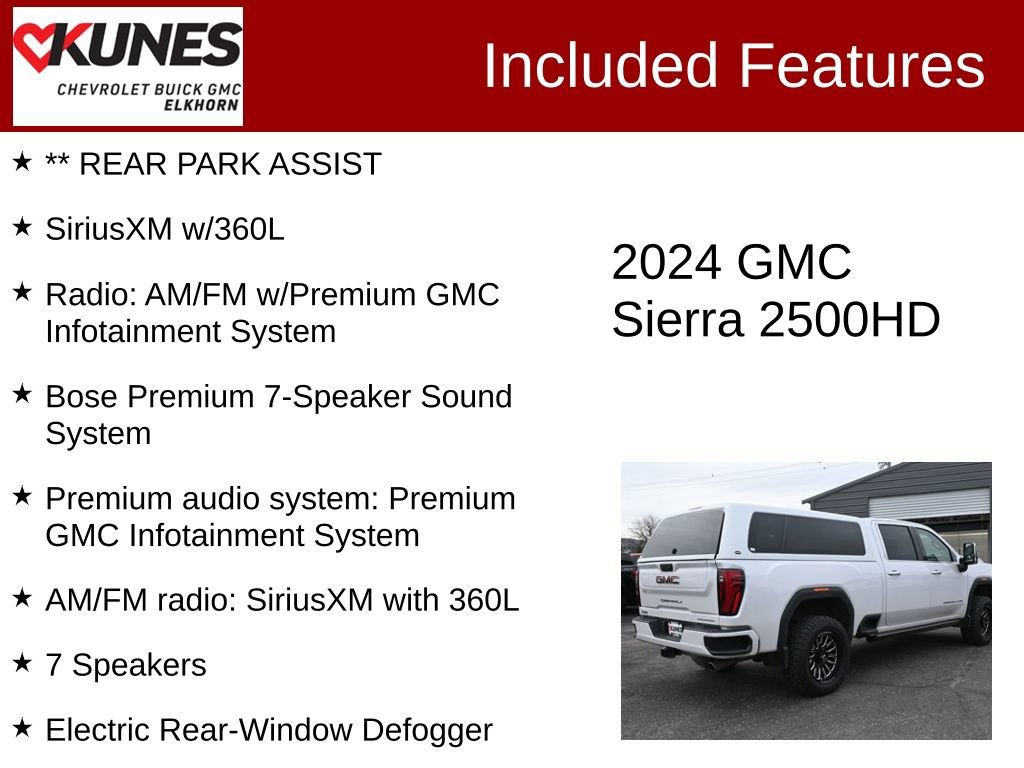Used 2024 GMC Sierra 2500 Denali w/ Denali Reserve Package AWD/4WD image 3