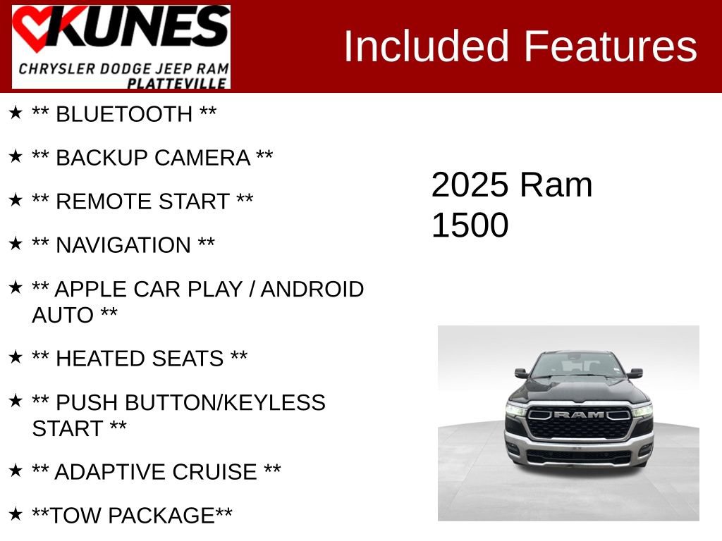 Used 2025 RAM 1500 Big Horn image 2