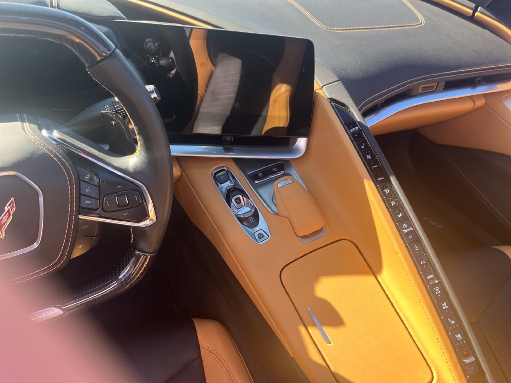 Used 2024 Chevrolet Corvette Z06 w/ Chrome Exterior Badge Package RWD image 14