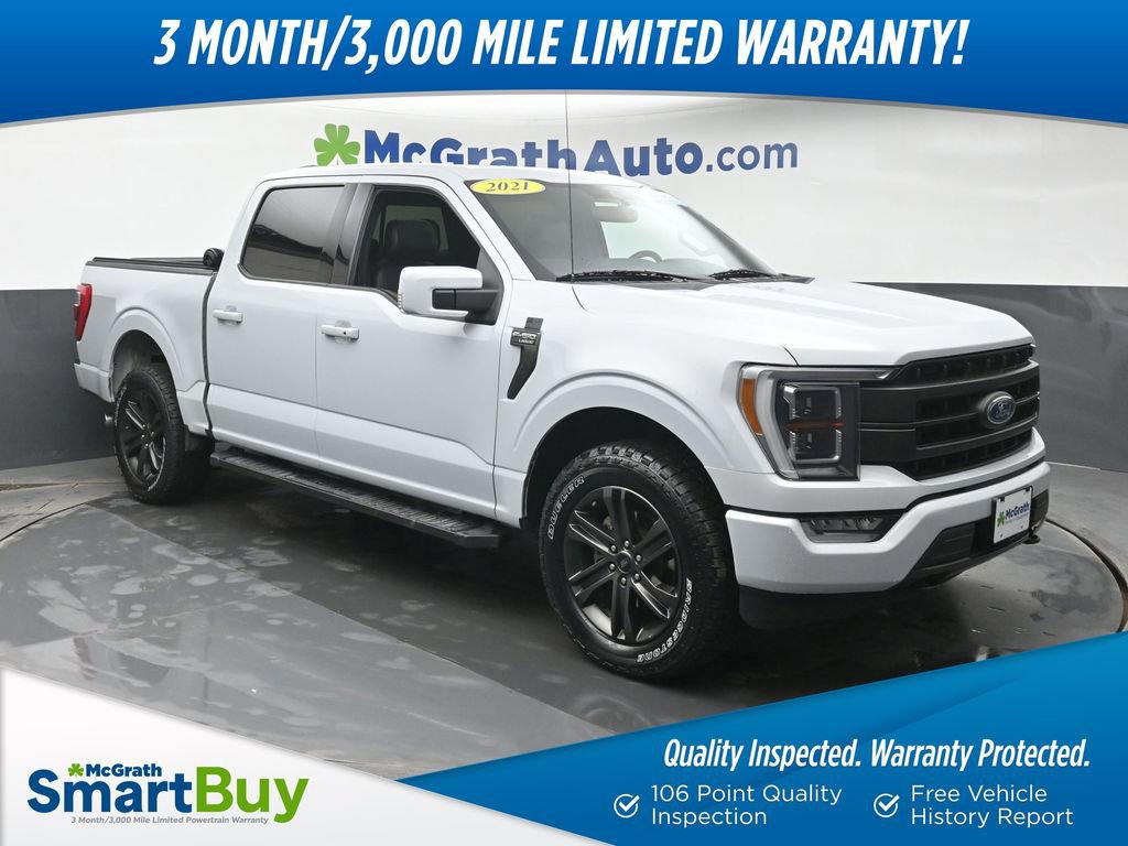 Used 2021 Ford F150 Lariat w/ Equipment Group 502A High image 1