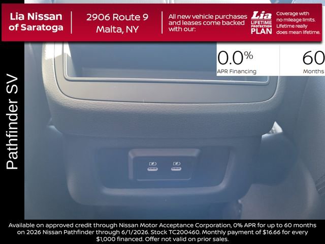 New 2026 Nissan Pathfinder SV AWD/4WD image 31