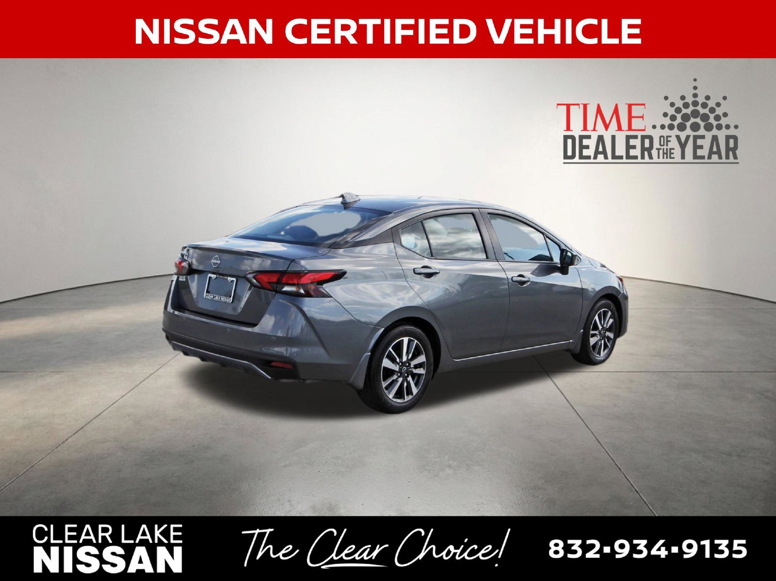Certified 2025 Nissan Versa SV w/ Trunk Package FWD image 8
