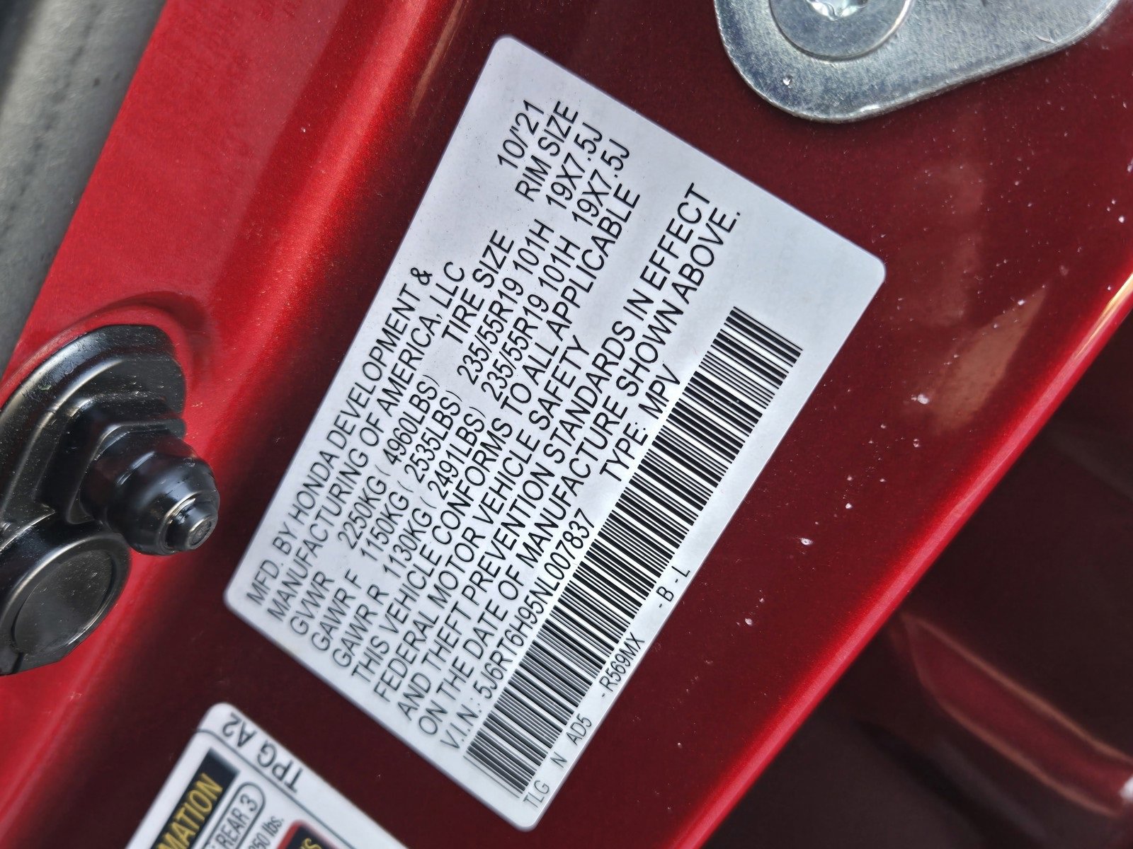 Used 2022 Honda CR-V Touring image 31